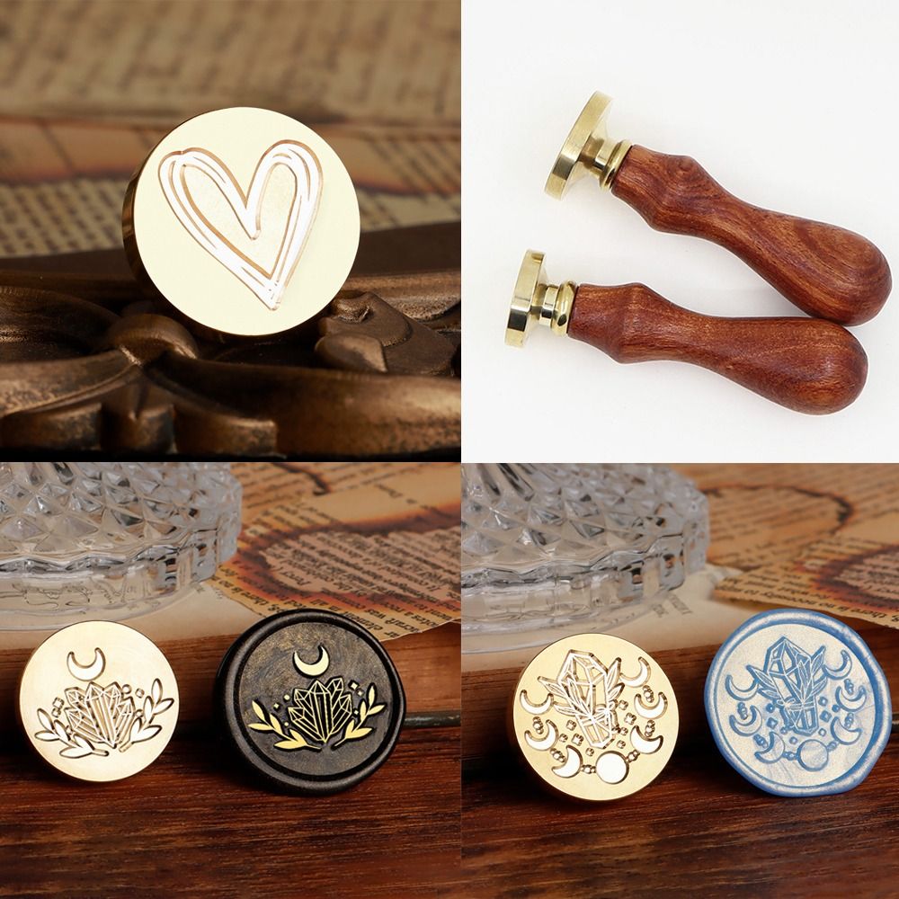 Wax Seal Stamp Set - Tête de tampon de sceau de