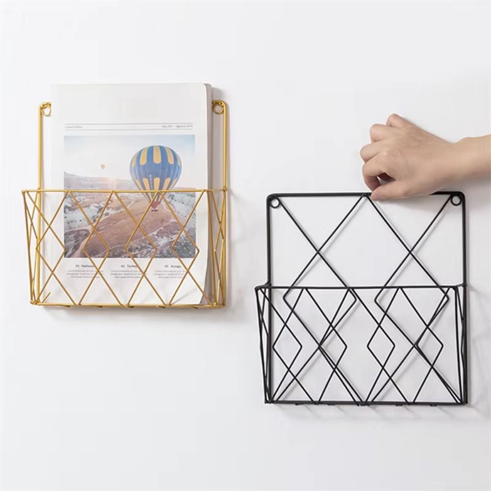 Porte-revues mural en métal, o - Magazine Holder Rack avis et prix