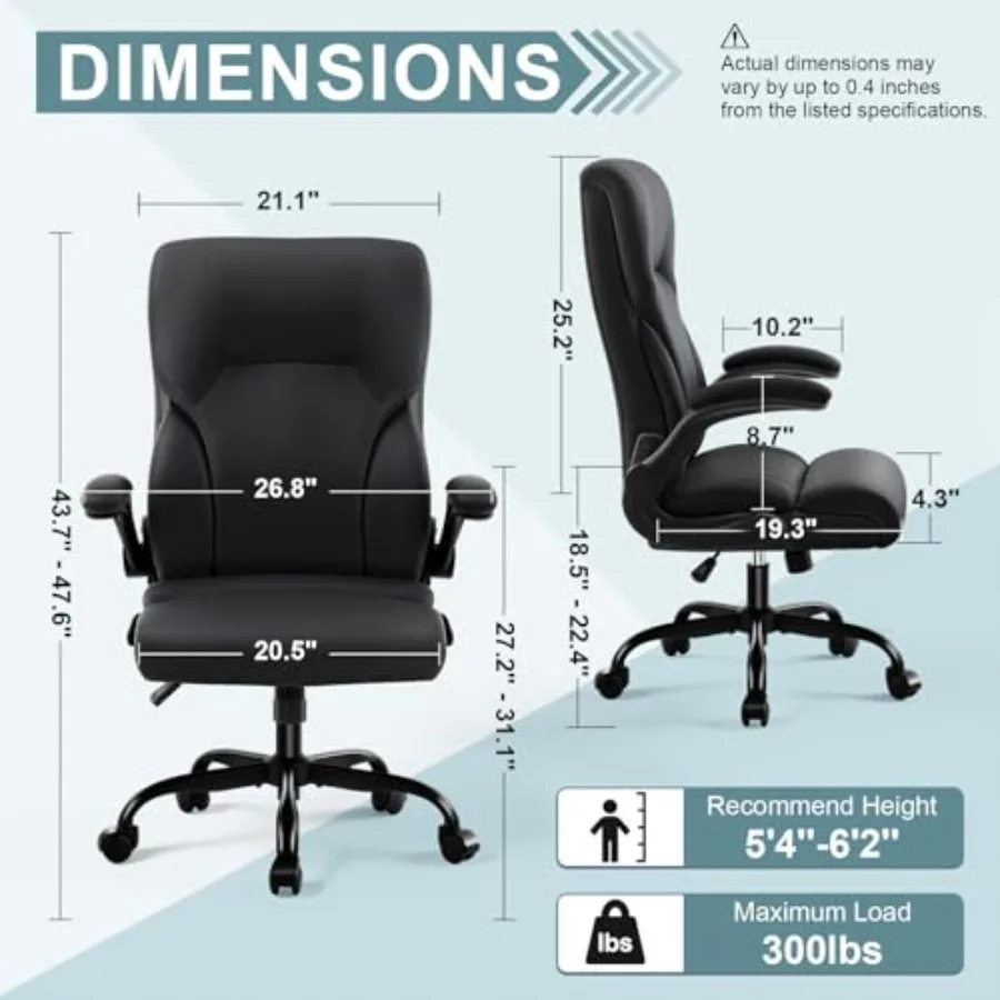 Chaise de bureau de direction, - Leather Desk Pad avis et prix