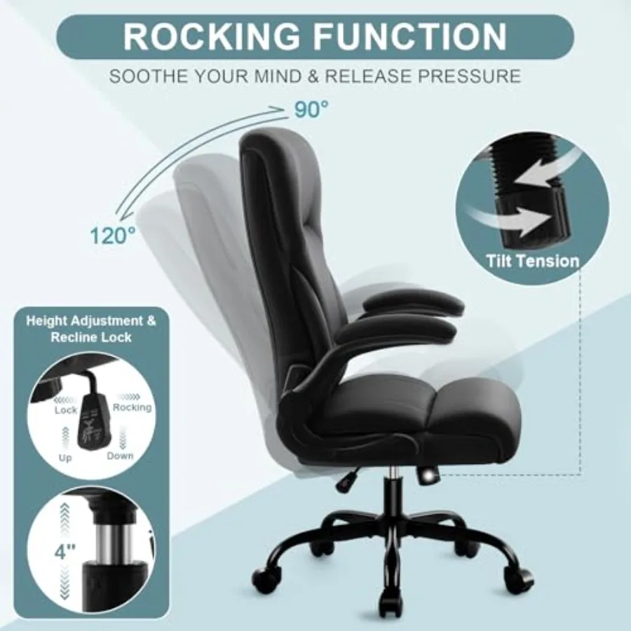 Chaise de bureau de direction, - Leather Desk Pad avis et prix