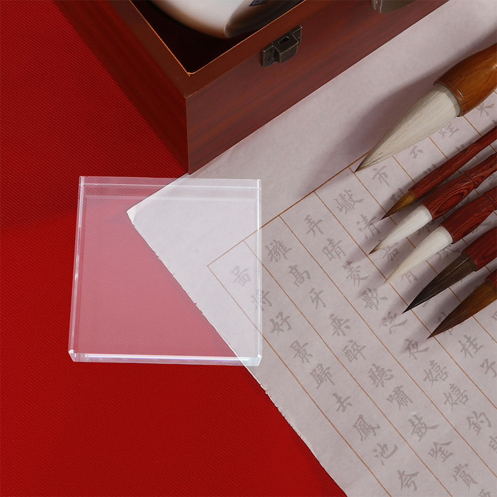 Poids de papier carré transpar - Paper Weight Crystal avis et prix